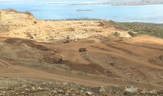 La mine SLN de Poum
