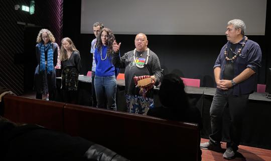 Projection Cemel au Quai Branly