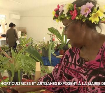 Horticultrices et artisanes exposent à la mairie de Kouaoua
