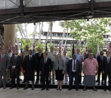 Sommet ministres des armées Pacifique Sud CPAS Nouméa ©Caledonia
