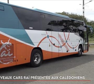 Les nouveaux cars Raï présentés aux Calédoniens