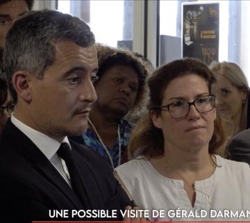 Une possible visite de Gérald Darmanin mi-février 
