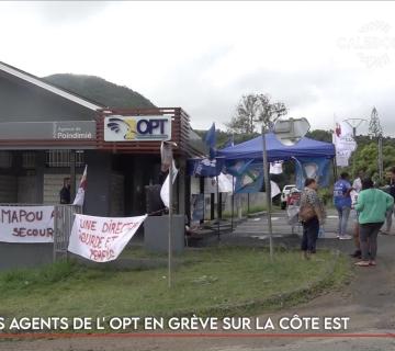 Des agents de l'OPT en grêve sur la côte est