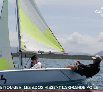 À Nouméa les ados hissent la grande voile