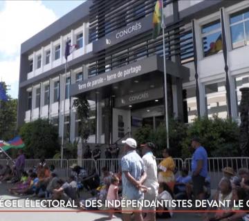 Dégel électoral : des indépendantistes devant le Congrès