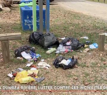 À Dumbéa rivière, lutter contre les incivilités durant l'été