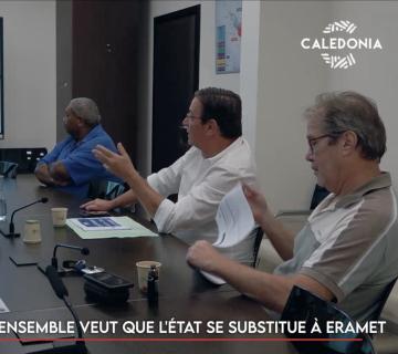 SLN : Calédonie Ensemble veut que l'État se substitue à Eramet