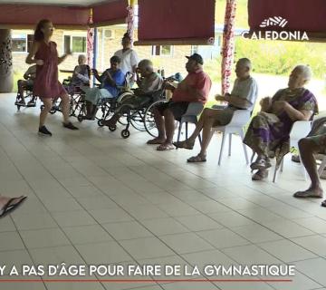 À Bourail, il n’y a pas d’âge pour faire de la gymnastique