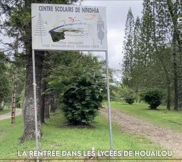 La rentrée dans les lycées de Houaïlou