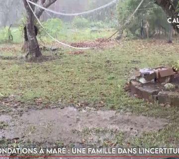 Inondations à Maré : une famille dans l'incertitude
