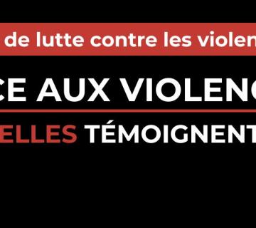 Face aux violences : elles témoignent