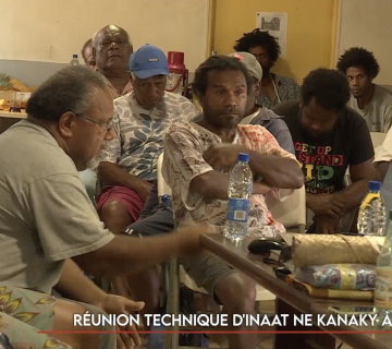 Réunion technique d’Inaat Ne Kanaky à Pouébo