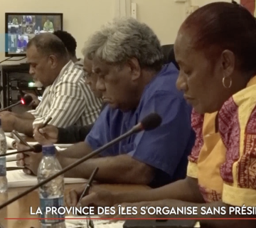 La province des Îles s’organise sans président