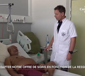 Reprise CHN "Réadapter notre offre de soins en fonction de la ressource" ©Caledonia