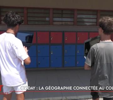 GISDAY : la géographie connectée au collège ©Caledonia