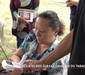 Des ateliers sur les dangers du tabac ©Caledonia